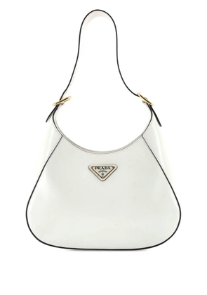 Prada Pre-Owned Cleo Shoulder Bag Box Calf Medium hobo bag - White