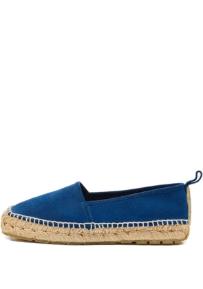 Balenciaga Pre-Owned suede espadrilles - Blue