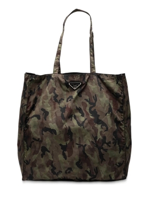 Prada Pre-Owned 2013-2025 Tessuto Camouflage tote bag - Brown