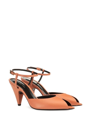Sergio Rossi 85mm ankle-strap sandals - Orange