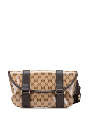 Gucci Pre-Owned 2000-2015 GG Crystal belt bag - Brown