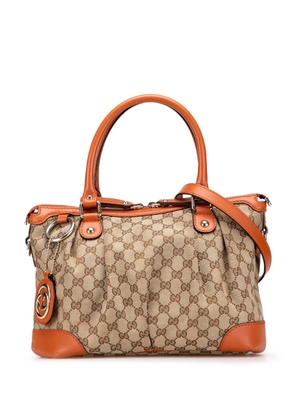 Gucci Pre-Owned 2000-2015 GG Canvas Sukey satchel - Brown