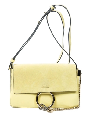 Chloé Pre-Owned suede shoulder bag - Yellow