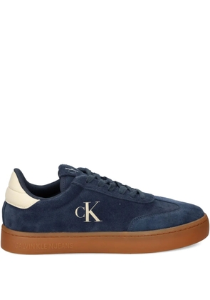 Calvin Klein Jeans suede lace-up sneakers - Blue