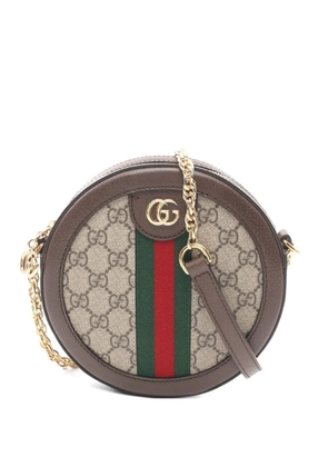 Gucci Pre-Owned 2020 Ophidia mini GG Supreme bag - Brown