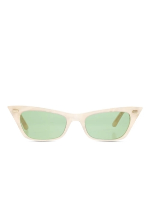 VALENTINO GARAVANI EYEWEAR cat eye-frame sunglasses - Neutrals