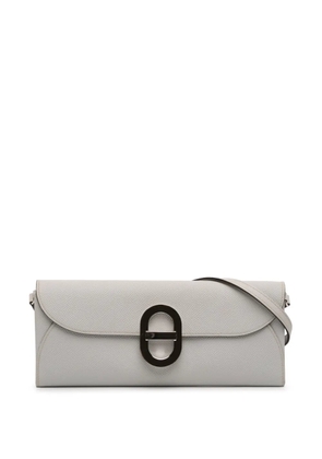 Hermès Pre-Owned 2024 Epsom Maillon To Go Wallet crossbody bag - Grey