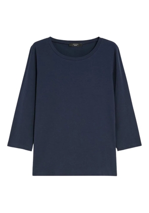 Weekend Max Mara round-neck T-shirt - Blue
