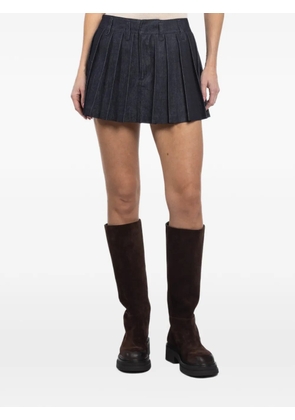 Citizens of Humanity pleated mini skirt - Grey