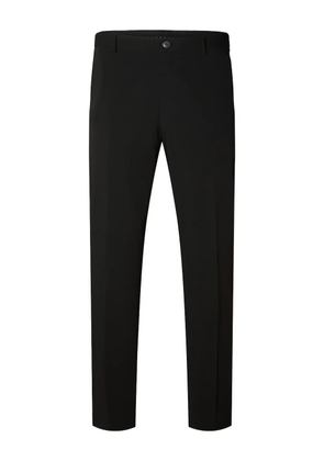 SELECTED button-fastening trousers - Black