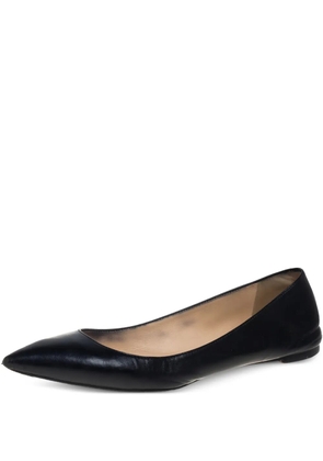 Christian Louboutin Pre-Owned leather ballerina shoes - Black