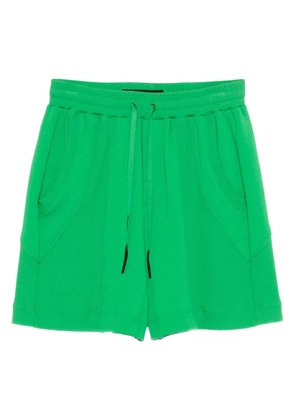NotRainProof drawstring-waist track shorts - Green