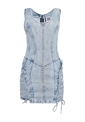 Natasha Zinko denim mini dress - Blue