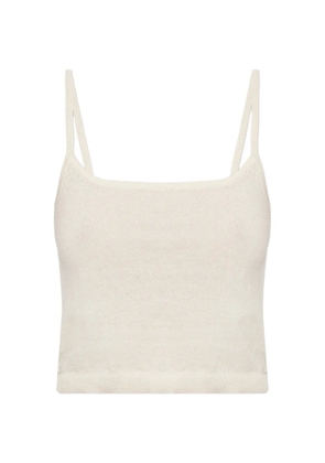 Officine Generale Eliane square-neck top - Neutrals