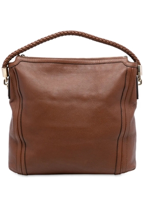 Gucci Pre-Owned 2016-2025 Large Calfskin Bella shoulder bag - Brown