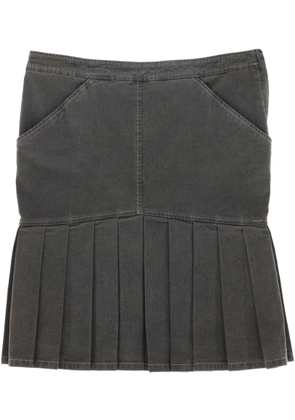 CHANEL Pre-Owned 2003 pleated skirt - Grey