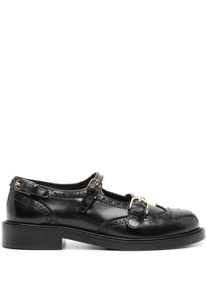 SANDRO buckle-detail brogues - Black