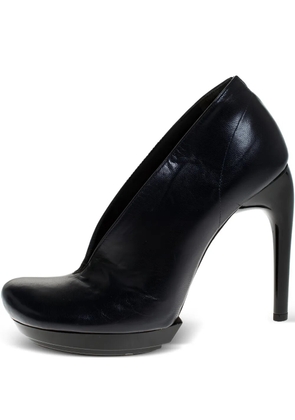 Balenciaga Pre-Owned leather platform pumps - Blue