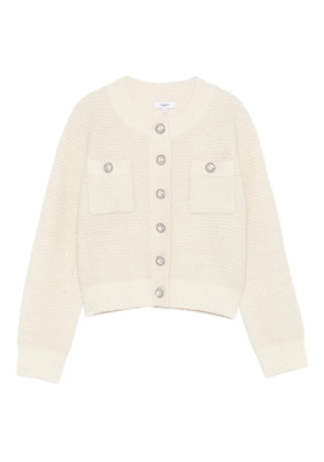 suncoo wool-blend cardigan - Neutrals