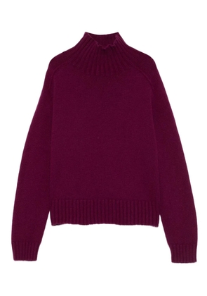 BOMPARD high-neck cashmere sweater - Purple