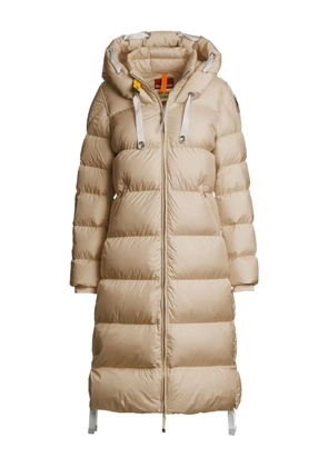 Parajumpers Panda quilted parka coat - Neutrals
