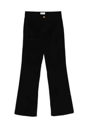 40 WEFT corduroy flared trousers - Black