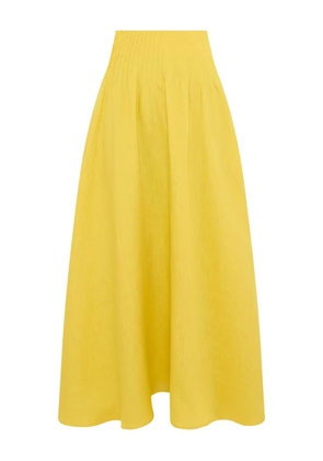 Gabriela Hearst flared skirt - Yellow