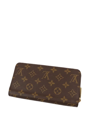 Louis Vuitton Pre-Owned 2021-2025 Monogram Zippy Wallet long wallets - Brown