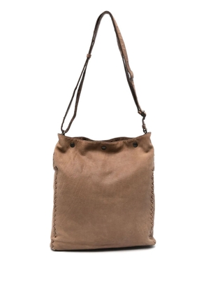 Bottega Veneta Pre-Owned 2010s leather cross body bag - Brown