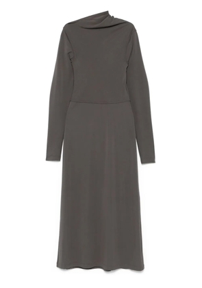TOTEME draped jersey dress - Grey