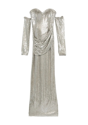 Atu Body Couture sequin-embellished maxi dress - Metallic