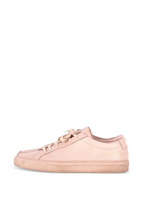 Common Projects leather low sneakers - Pink