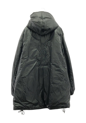 Saint Laurent Pre-Owned 2020s hooded blouson jacket - Black