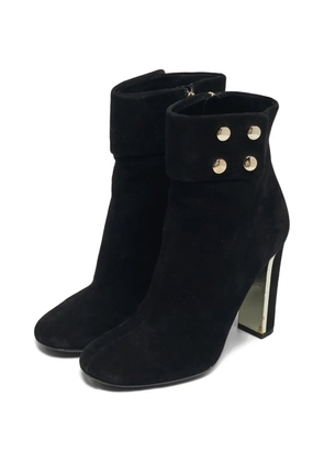 Gucci Pre-Owned suede studded boots - Black