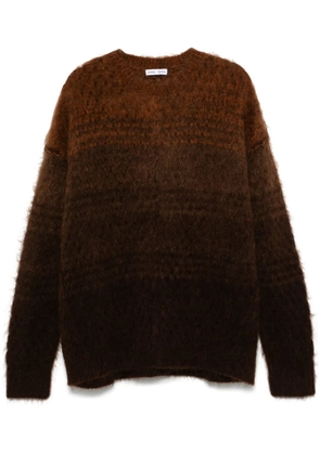 Cmmn Swdn gradient-effect sweater - Brown