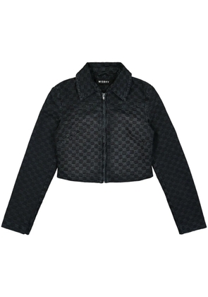 MISBHV jacquard cropped jacket - Black