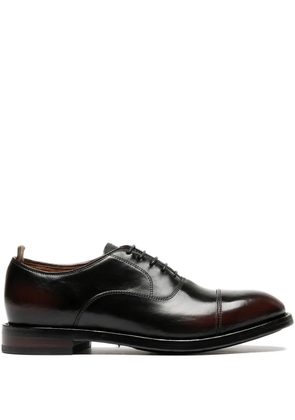 Officine Creative leather oxford shoes - Black