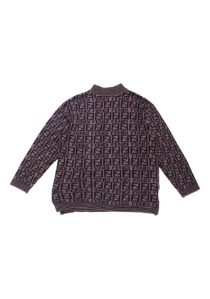 Fendi Pre-Owned 1980s Zucca sweater - Brown
