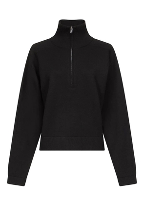 LouLou de Saison DRIES zip-front sweater - Black