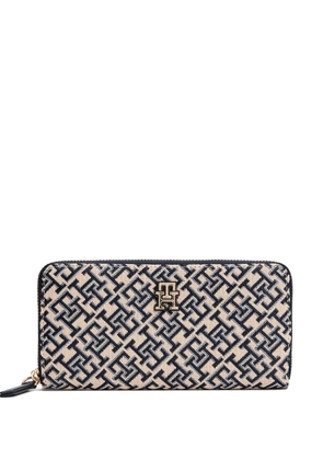 Tommy Hilfiger monogram zip-around wallet - Neutrals
