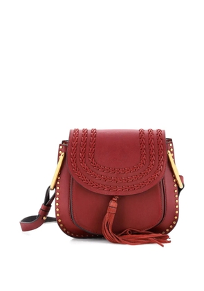 Chloé Pre-Owned Hudson Handbag Whipstitch Leather Medium crossbody bag - Red