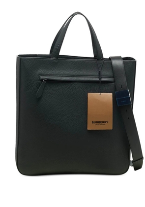 Burberry Pre-Owned Olympia leather tote bag - Black