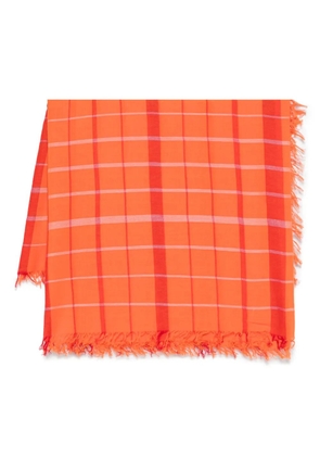 Homme Plissé Issey Miyake cotton scarf - Orange
