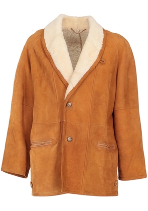 A.N.G.E.L.O. Vintage Cult 1980s pre-owned shearling-trim coat - Brown