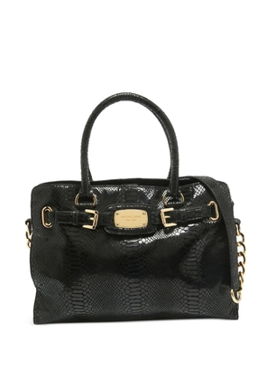 Michael Kors Vintage leather tote bag - Black