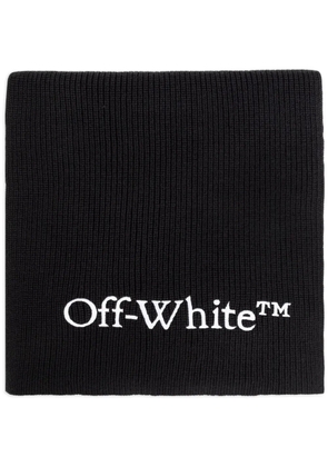 Off-White Bookish scarf - Black