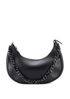 Celine Pre-Owned Ava Chain Bag Leather Medium hobo bag - Black