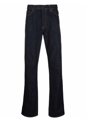 Carhartt WIP logo-patch denim jeans - Blue