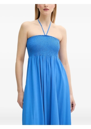 Gestuz halterneck maxi dress - Blue