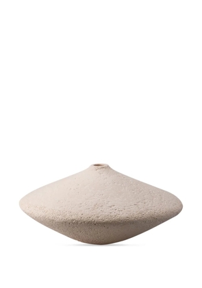 Gardeco Seixo Disco textured vase - Neutrals